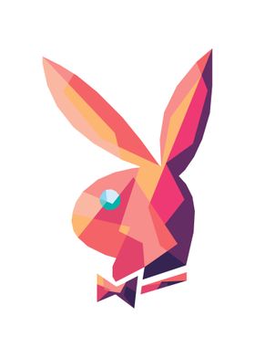 Rabbit in popart