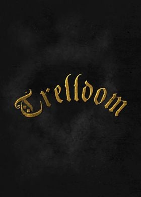 Trelldom black metal logo