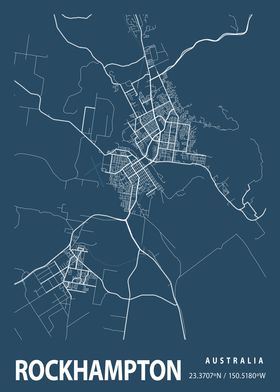 Rockhampton Blueprint Map