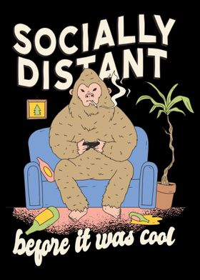 Bigfoot Socially Distant