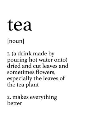 Tea definition