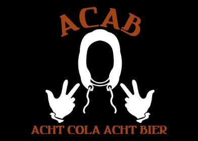 acab eight cola eight beer