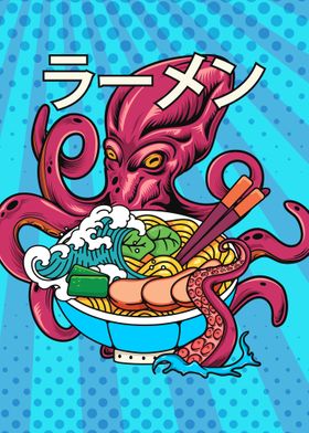 Ramen Octopus Manga Anime