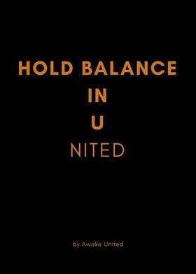 HOLD BALANCE IN U NITED