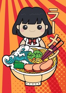 Anime Manga Ramen Food