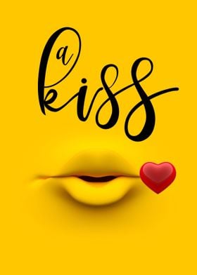 A kiss