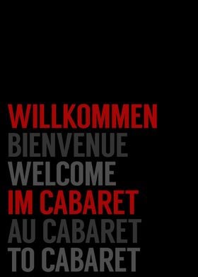 Willkommen Im Cabaret