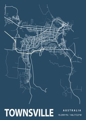 Townsville Blueprint Map