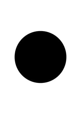 black circle