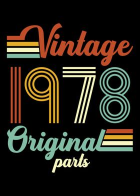 Vintage 1978 Original