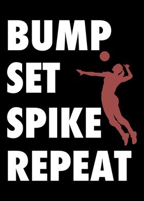 Bump Set Spike Repeat  Vol