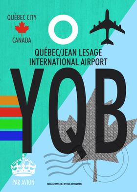YQB QUEBEC AIRPORT CODE