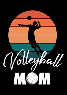 Volleyball Mom Volleyball 