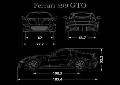 Ferrari 599 GTO 2011 