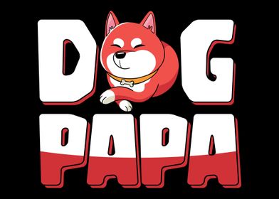 Dog Papa dog owner