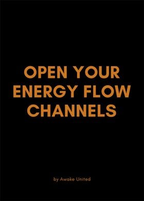 OPEN ENERGY FLOW CHANNELS