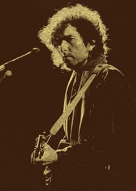 Bob Dylan Retro Vintage 2