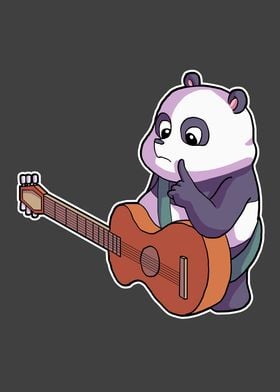 Panda Guitar Guitarist