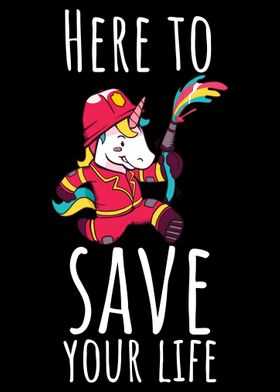 unicorn firefighter