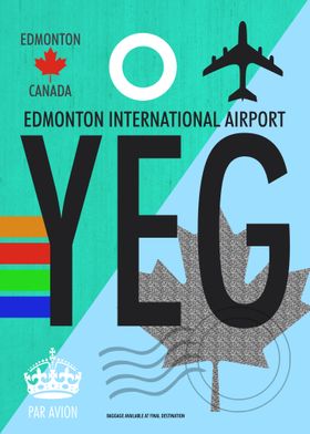 YEG EDMONTON AIRPORT CODE