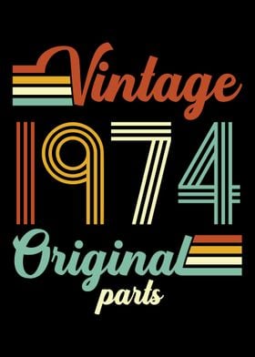 Vintage 1974 Original