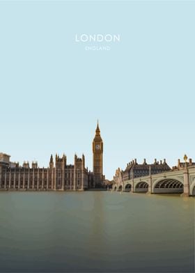 London Travel Artwork