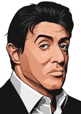 Stallone vektor art