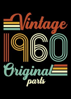 Vintage 1960 Original