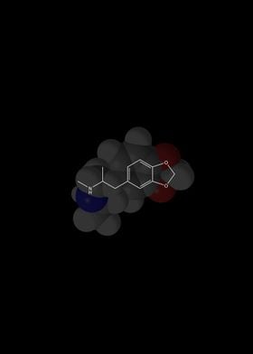 Ecstasy Molecule