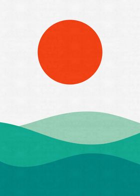 Undulating landscape IV