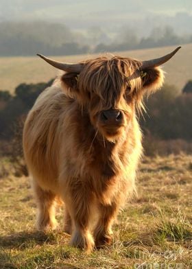 Young Highland Cow