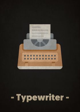 Retro Typewrite Minimalist