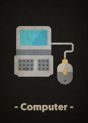 Retro Computer Minimalist