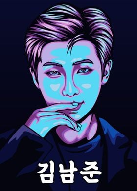 BTS RM POSTER 