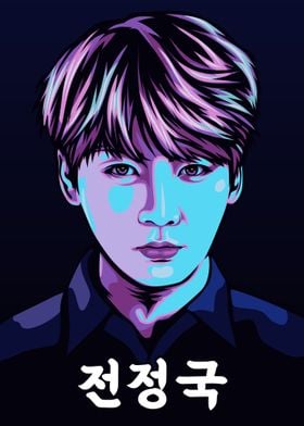 BTS JUNGKOOK POSTER