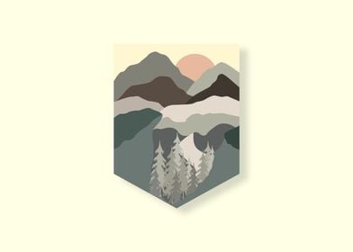 Flat Design Nature