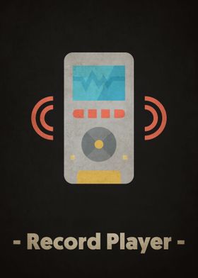 Retro Recorder Minimalist