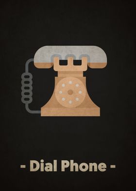 Retro Phone Minimalist