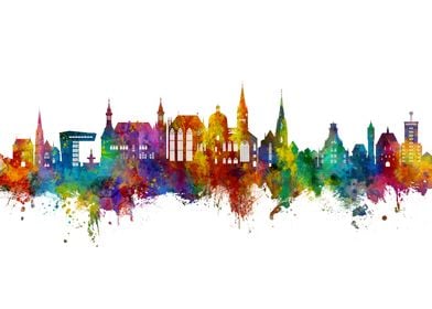 Aachen Skyline Deutschland