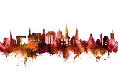 Aachen Skyline Deutschland