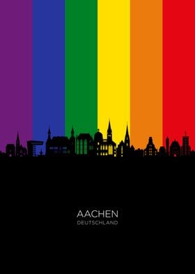 Aachen Skyline Deutschland