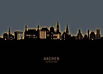 Aachen Skyline Deutschland