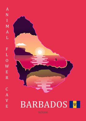 Barbados Silhouette Des