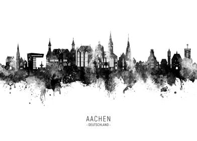 Aachen Skyline Deutschland