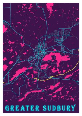 Greater Sudbury Neon City