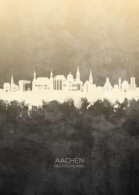 Aachen Skyline Deutschland