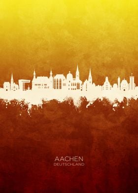 Aachen Skyline Deutschland