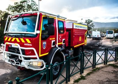 Firefighter truck CCF