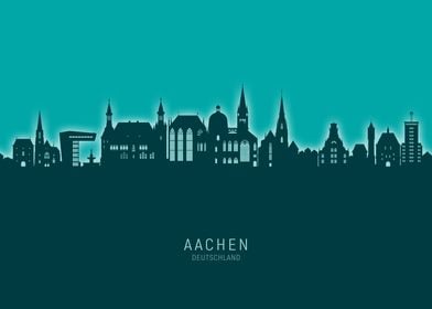 Aachen Skyline Deutschland