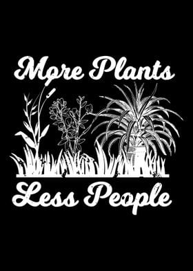 More Plants Less People